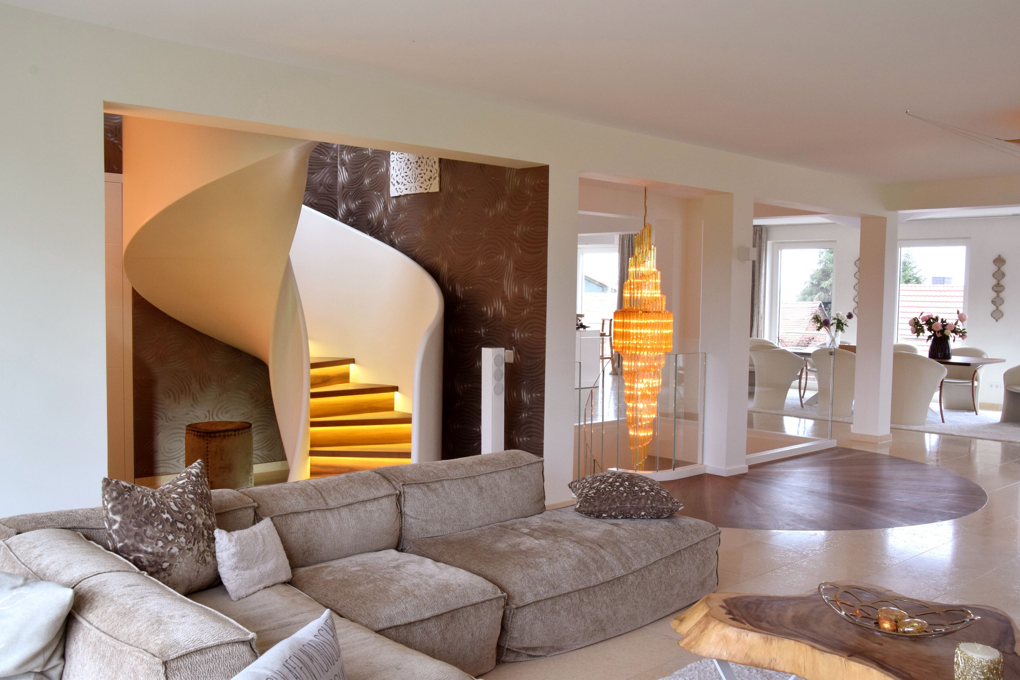 Самонесущая винтовая винтовая лестница Siller Treppen ARCH-00031159 - Вид №1