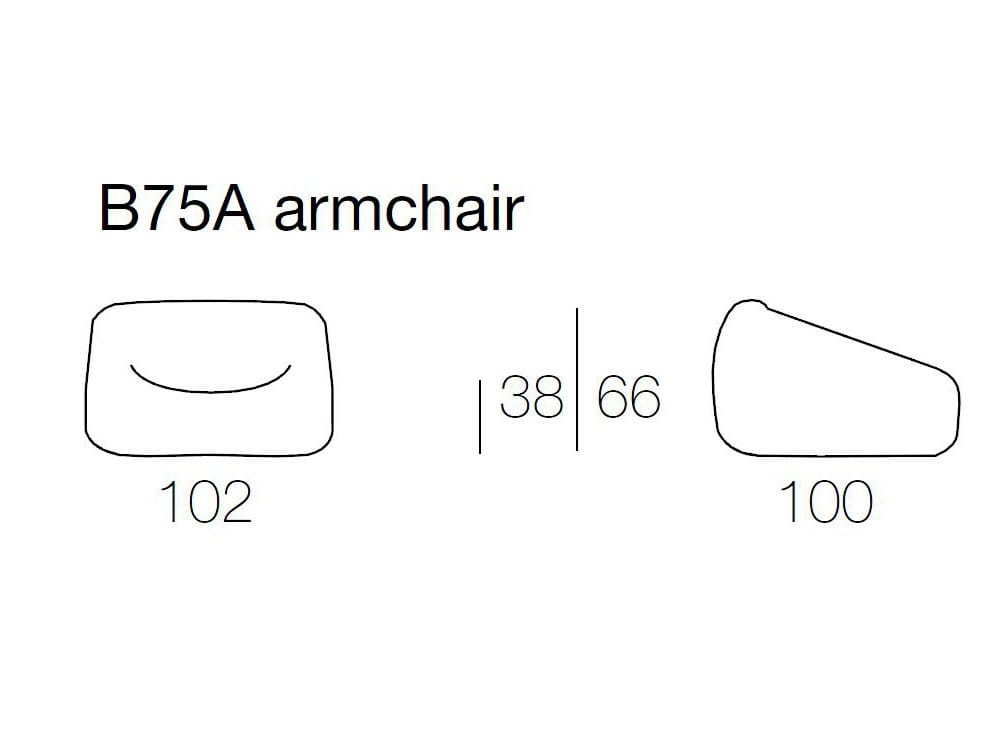 Съемное кресло Paola Lenti ARCH-00096875 - Вид №4