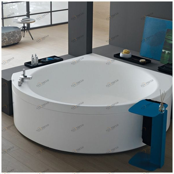 Ванна Gruppo tressee Suri 169 VTL-V2761 белая угловая большая Gruppo Treesse VTLV2761