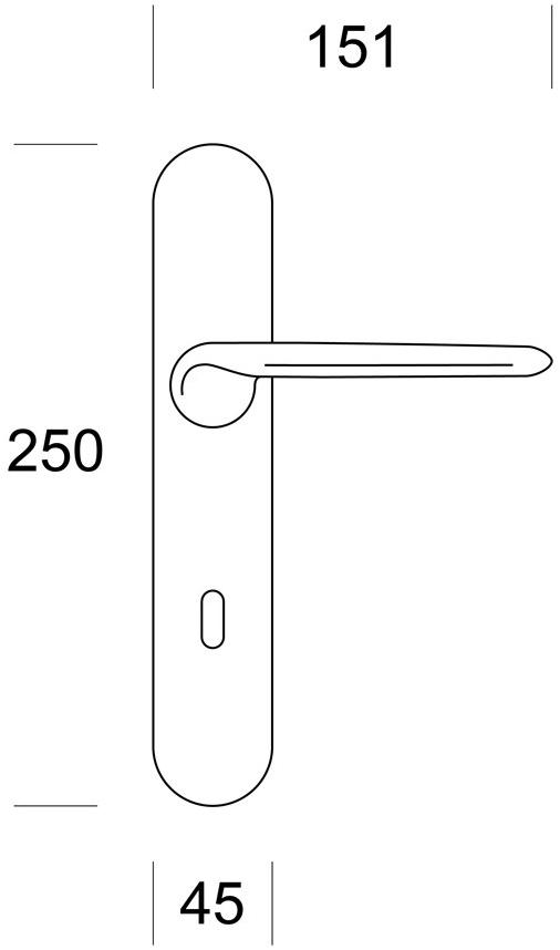 Ento Ручка из латуни на розетке Elan 6265 - Вид №7