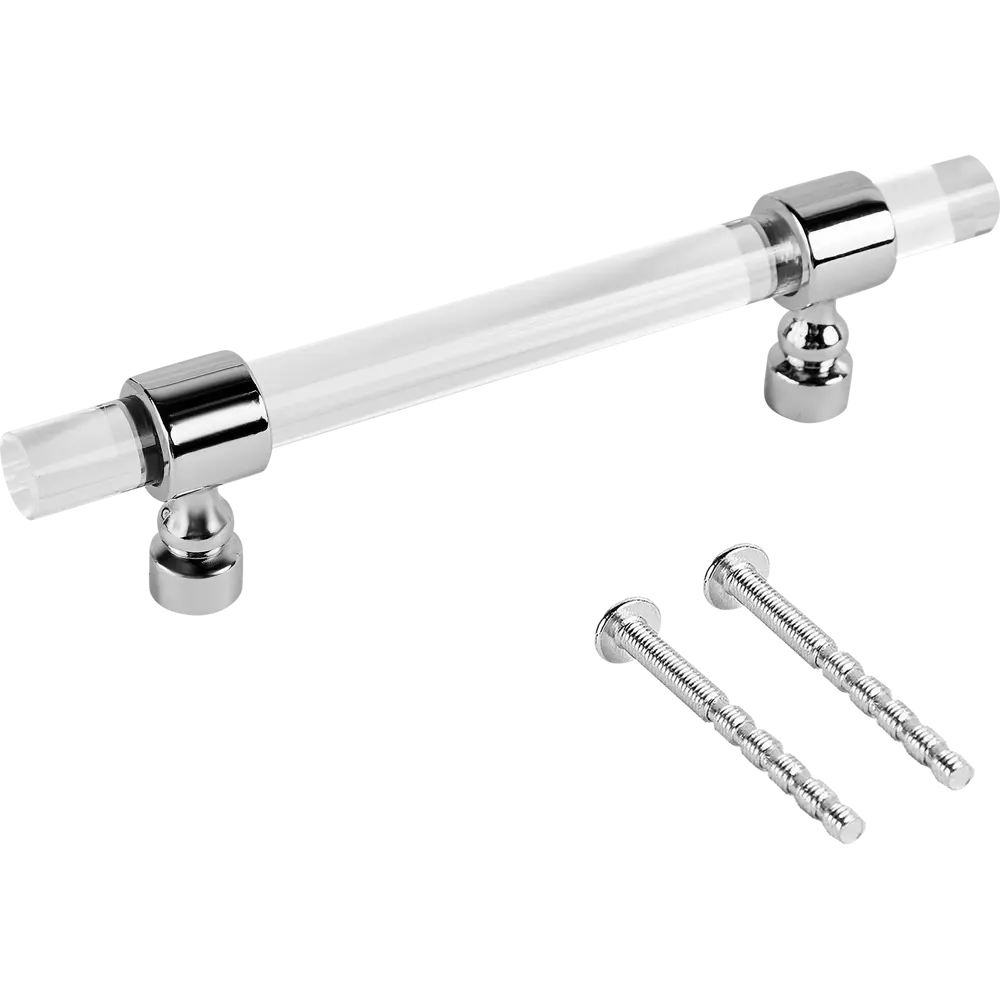 86924022 Ручка-рейлинг мебельная 7702 96 мм цвет хром STLM-1009599 EDSON  - Вид №2