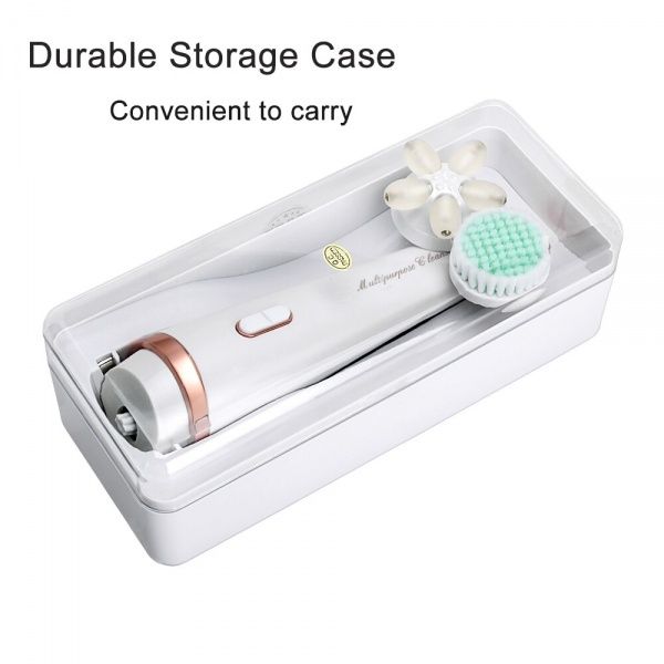 37409 Массажная щетка для очистки лица с подогревом Exfoliante Beauty Star  - Вид №4