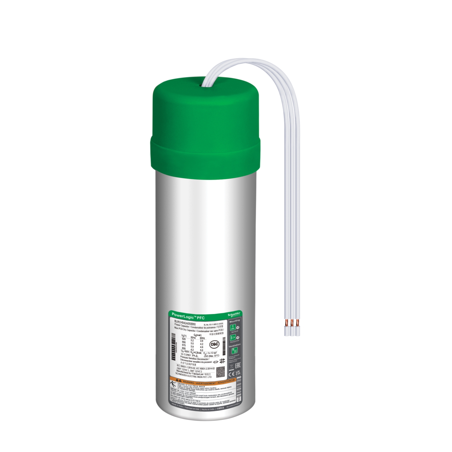 BLRCH030A036B40 Конденсатор VarPlus Can 3 кВАр 400В Schneider Electric PowerLogic 