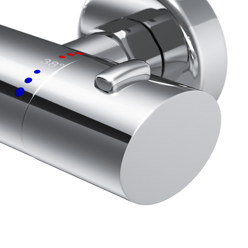 F7540064 смеситель д/душа с термостатом хром шт AM.PM Sense - Вид №6
