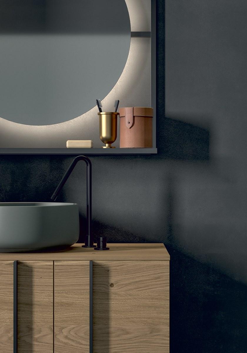 Birex Тумба под умывальник из шпона с дверцами Sidéro sun-id-1373313 - Вид №2