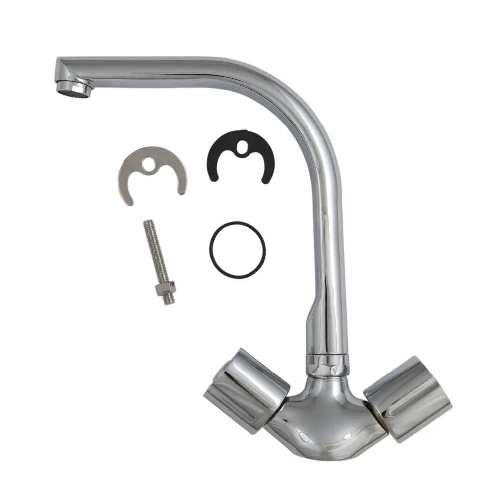 Смеситель для кухни Cascada Lerida CAS-2110 с высоким изливом цвет хром 89159356 STLM-2000663 - Вид №2