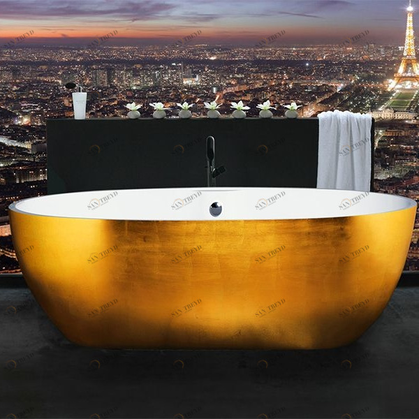 Ванна отдельностоящая Stone One Midgold Aquamass