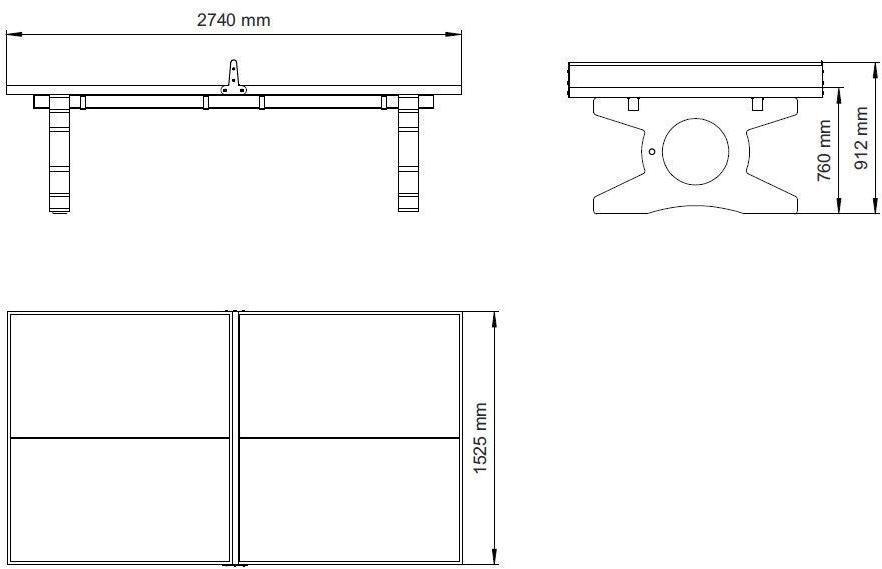ENCHO ENCHEV - ETE Бетонный стол для пинг-понга  89  - Вид №11