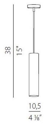 PANZERI Светодиодный подвесной светильник из алюминия One sun-id-1462848 - Вид №5