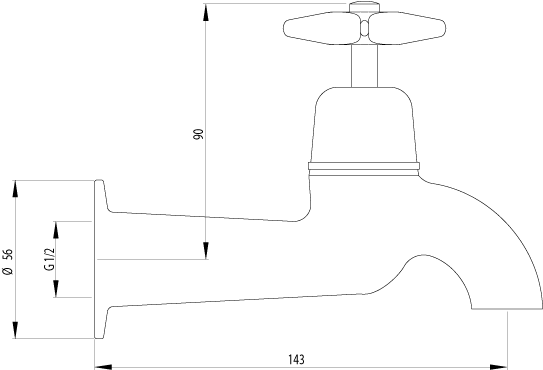 4915 Раковина Kowhai Methven  - Вид №1