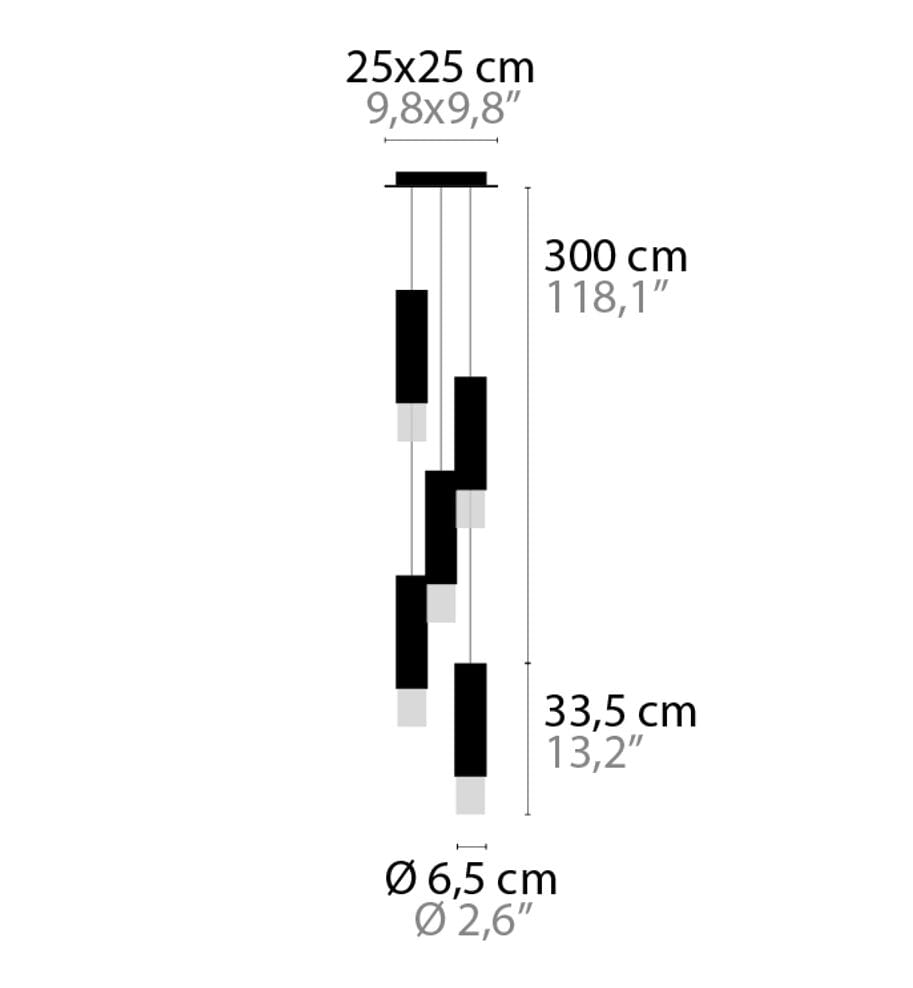 Затемняемый подвесной светильник ILFARI Embrace ARCH-00067041 - Вид №2