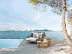 107191 Кровать lounge Point Weave