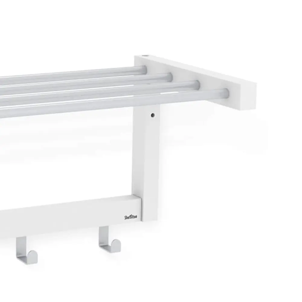 Sheffilton Вешалка настенная с 5 крючками и полкой для прихожей 85317972 АЛЬБЕРО STLM-0061310 - Вид №2