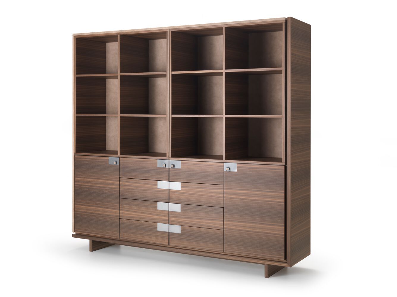 Деревянный высокий дневной офисный книжный шкаф i 4 Mariani картезианский ARCH-00149698 - Вид №1