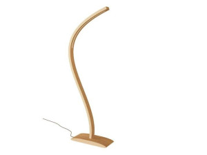 Деревянный торшер