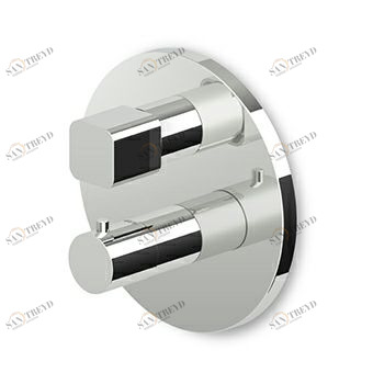 ZP7800 - R97800 Встраиваемый термостатический смеситель для душа 1/2 "с запорным клапаном, для универсального встраиваемого корпуса Zetasystem R97800. Zucchetti Soft 