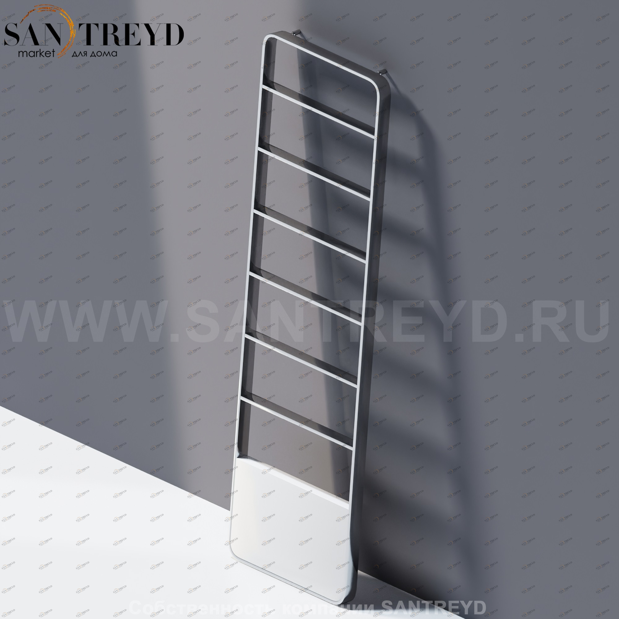 Agape MEMORY Саморегулируемый полотенцесушитель хромированный AMEM871S