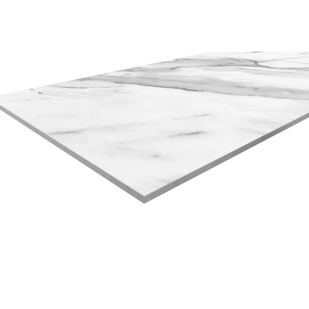 Стеновая панель Calacatta Shaded 240x0.4x60 см АКП цвет белый 89199603 STLM-2118729 ALUMOART  - Вид №1