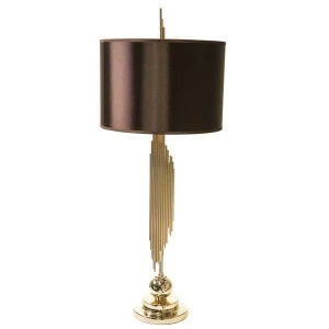 Лампа настольная ДОЖДЬ MI0031 UNICO ИНТЕРЬЕРНЫЕ 255313 Золото;коричневый