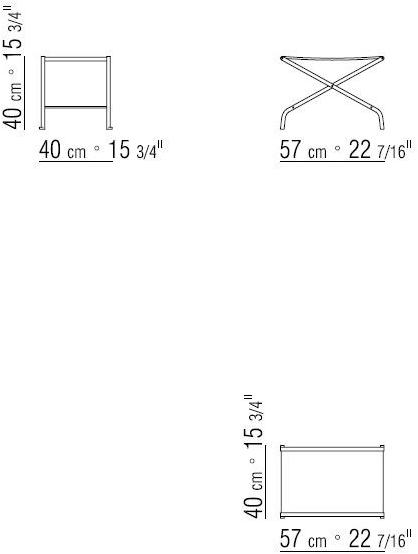 Flexform Подставка для ног из кожи Carlotta sun-id-1356810 - Вид №1