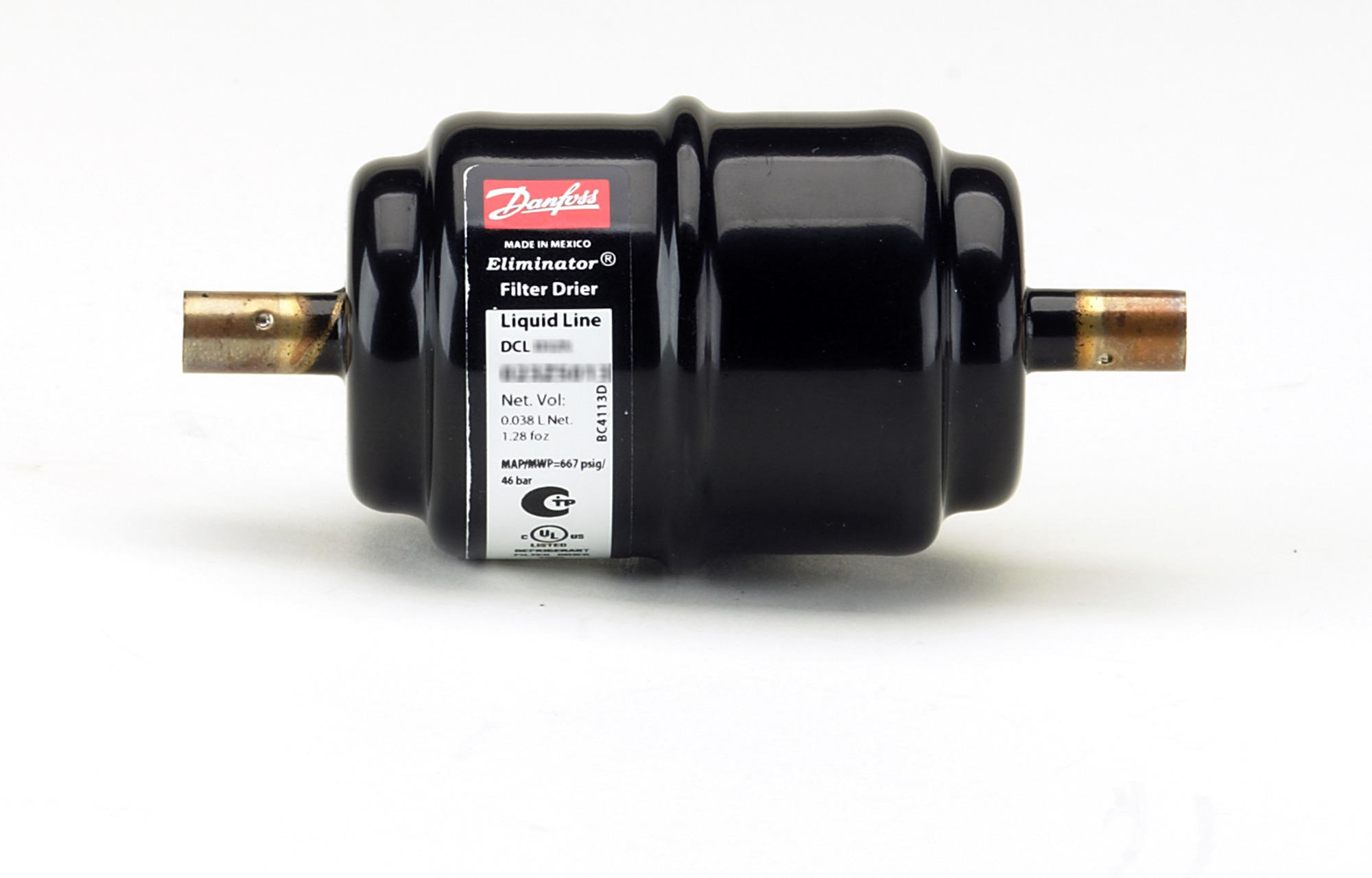 Danfoss DCL — неразборные фильтры-осушители DCL 083s Фильтр-осушитель 023Z502391  - Вид №6
