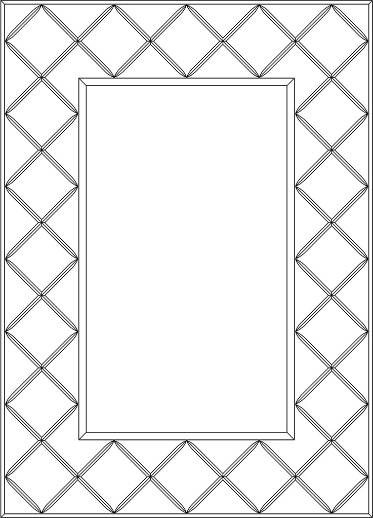 BY 5001 Зеркало с гравировкой EVOFORM Florentina - Вид №1