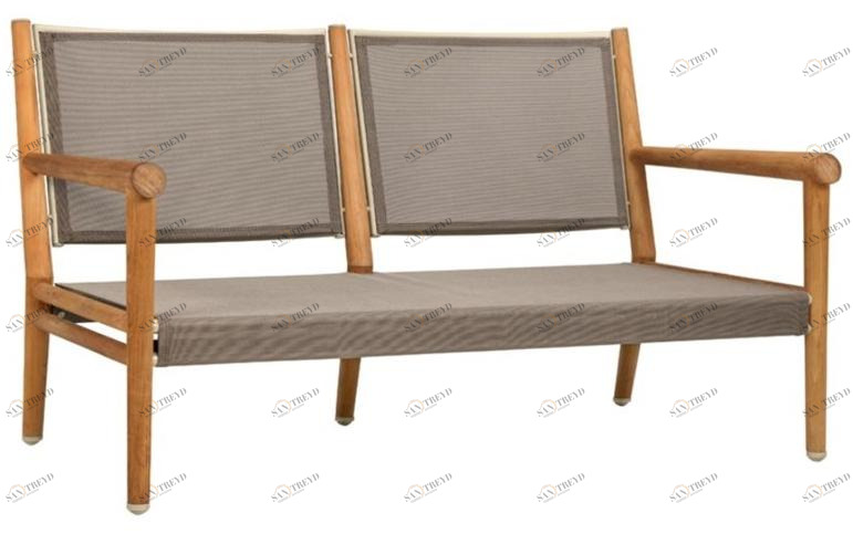 JANUS et Cie 2-местный садовый диван из тика Konos sun-id-1385062