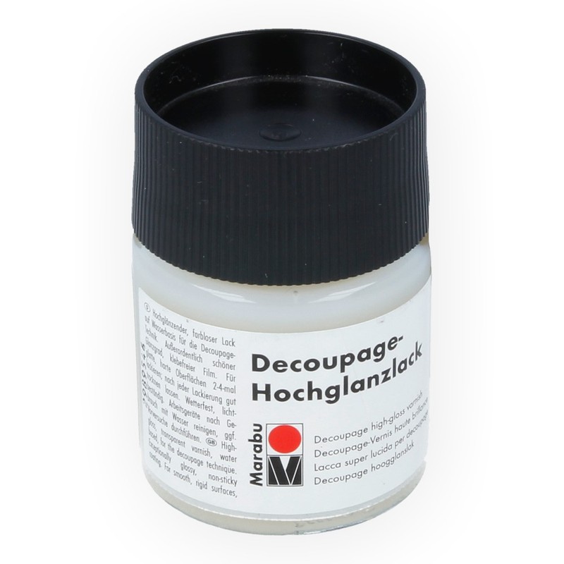 11420005849 Лак для декупажа 50 мл 849 глянцевый Marabu 