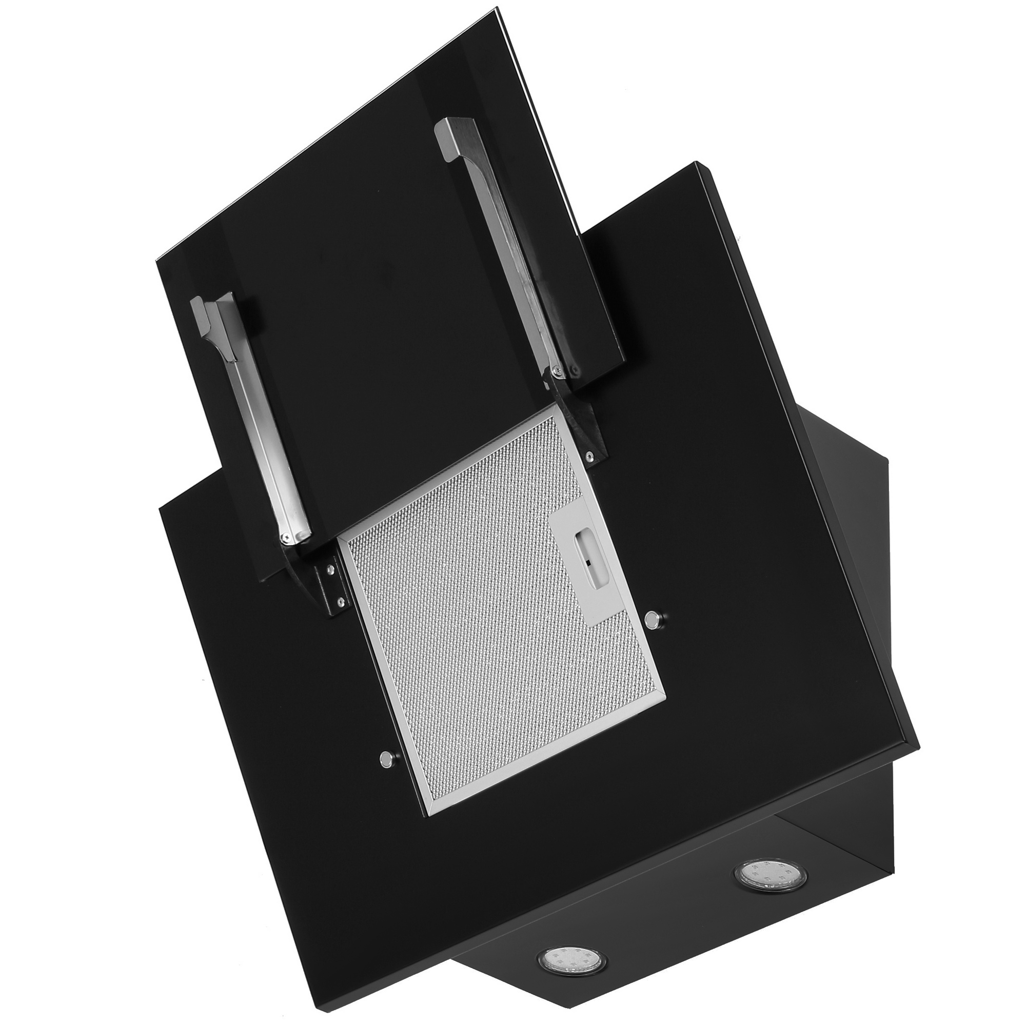 8130128 Вытяжка наклонная MBS GALTONIA 160 GLASS черный/черный STDN-0118351 - Вид №2