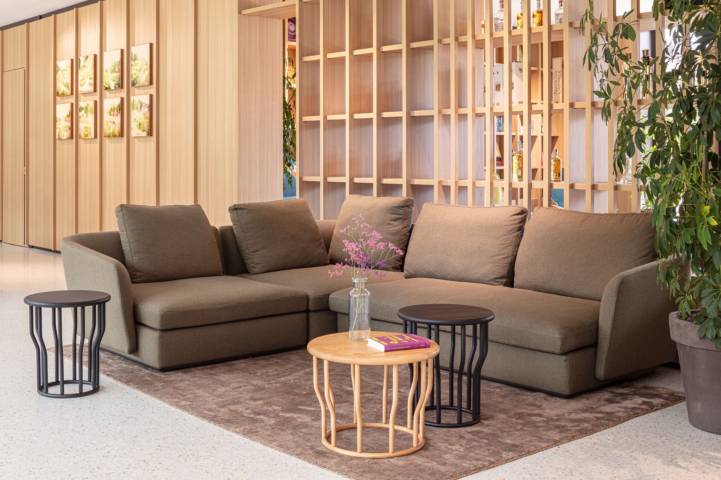 Высокий деревянный журнальный столик SIPA Cosse ARCH-00027992 - Вид №6