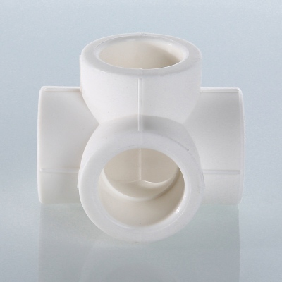 VTp.778.0.032 Фитинг полипропиленовый – крестовина двухплоскостная Valtec 32 мм  - Вид №16