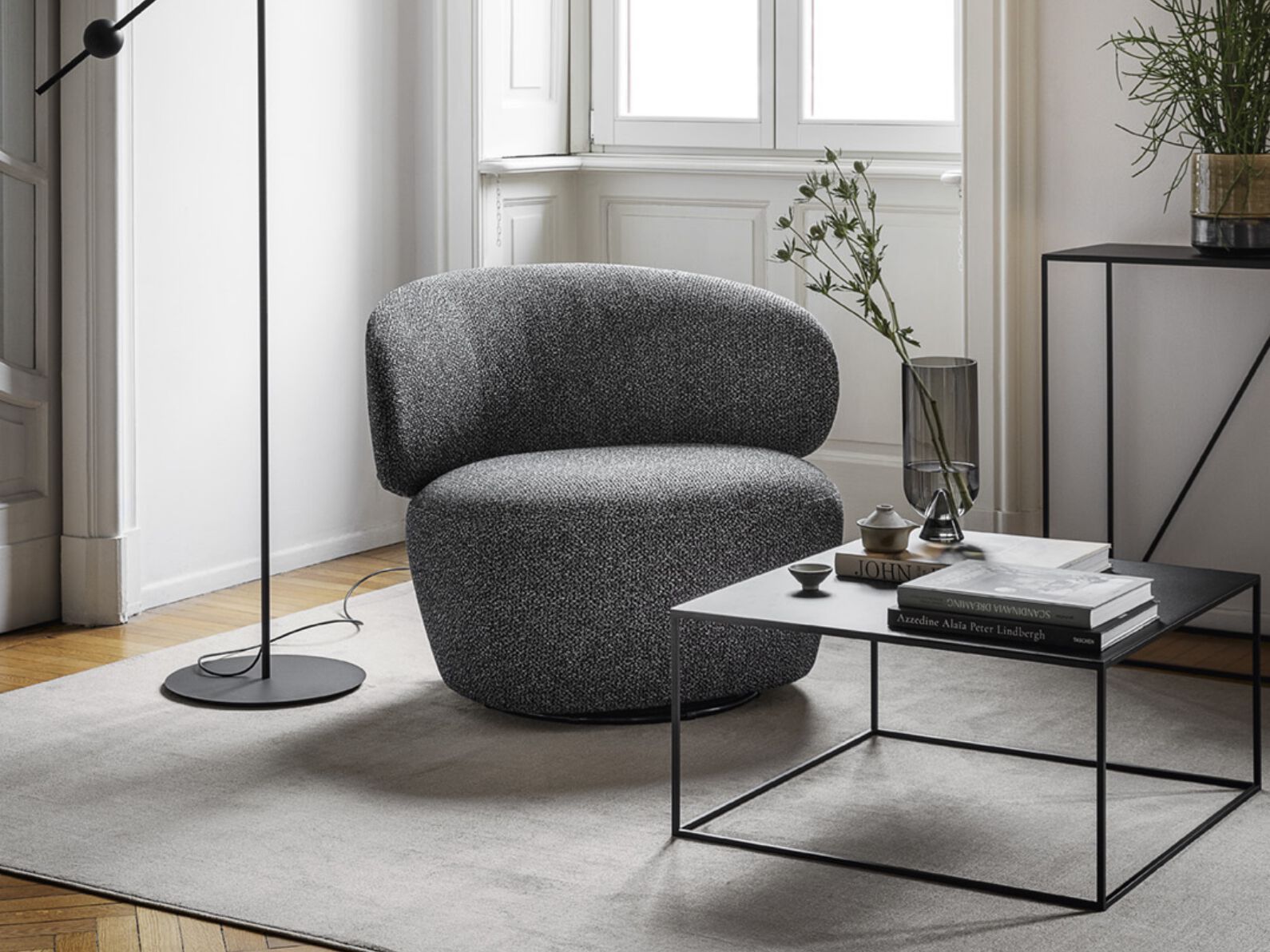 Квадратный стол из листового металла Calligaris THIN ARCH-00117316 - Вид №1