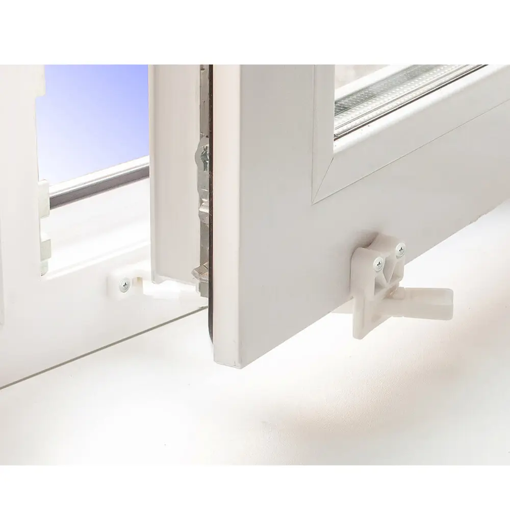 Блокиратор на окно «Гребенка» пластик цвет белый 3 шт 100 % BABY SAFETY STLM-2098029 - Вид №5