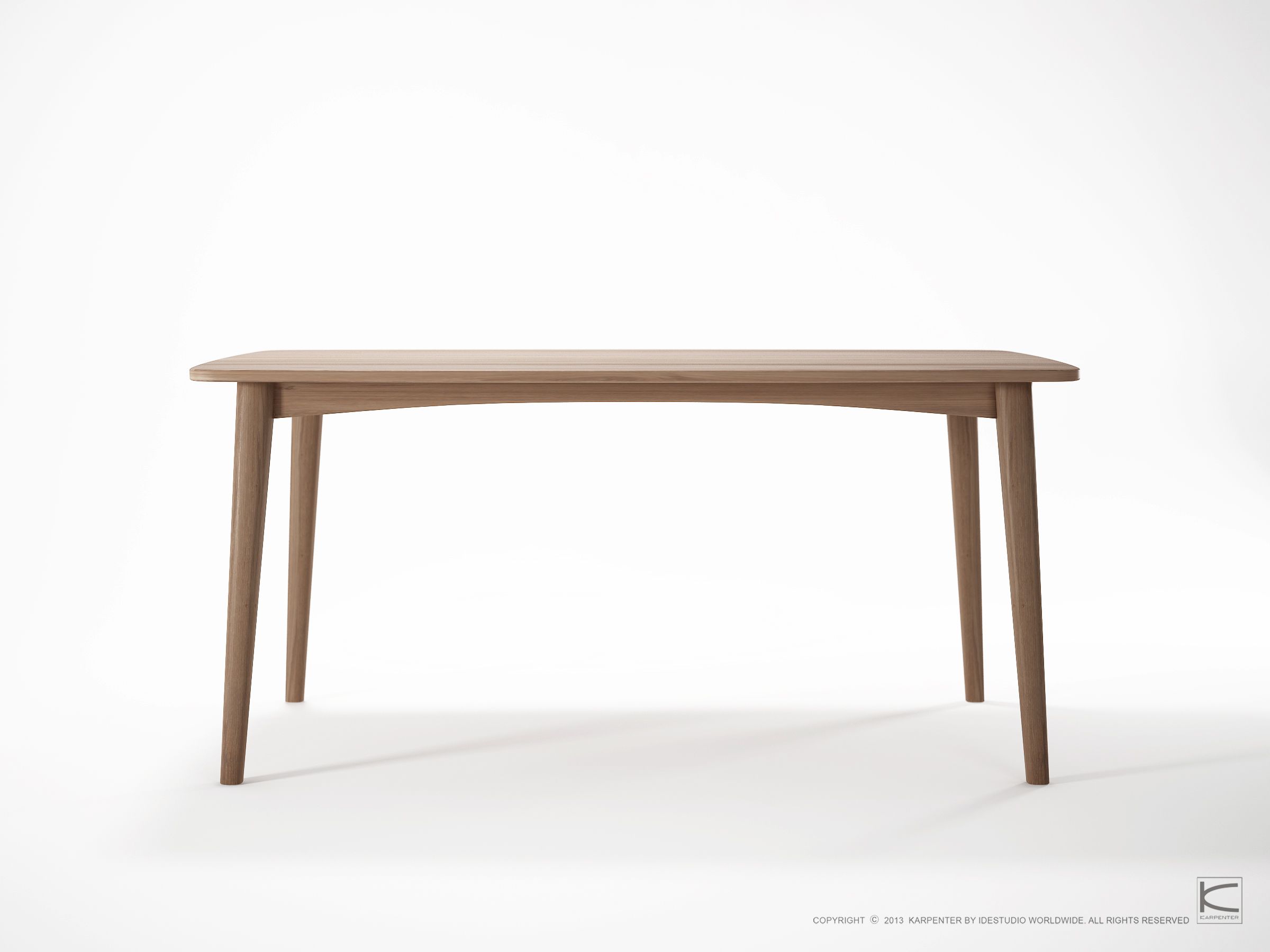 Прямоугольный обеденный стол из тикового дерева KARPENTER Grasshopper Outdoor ARCH-00120561 - Вид №4