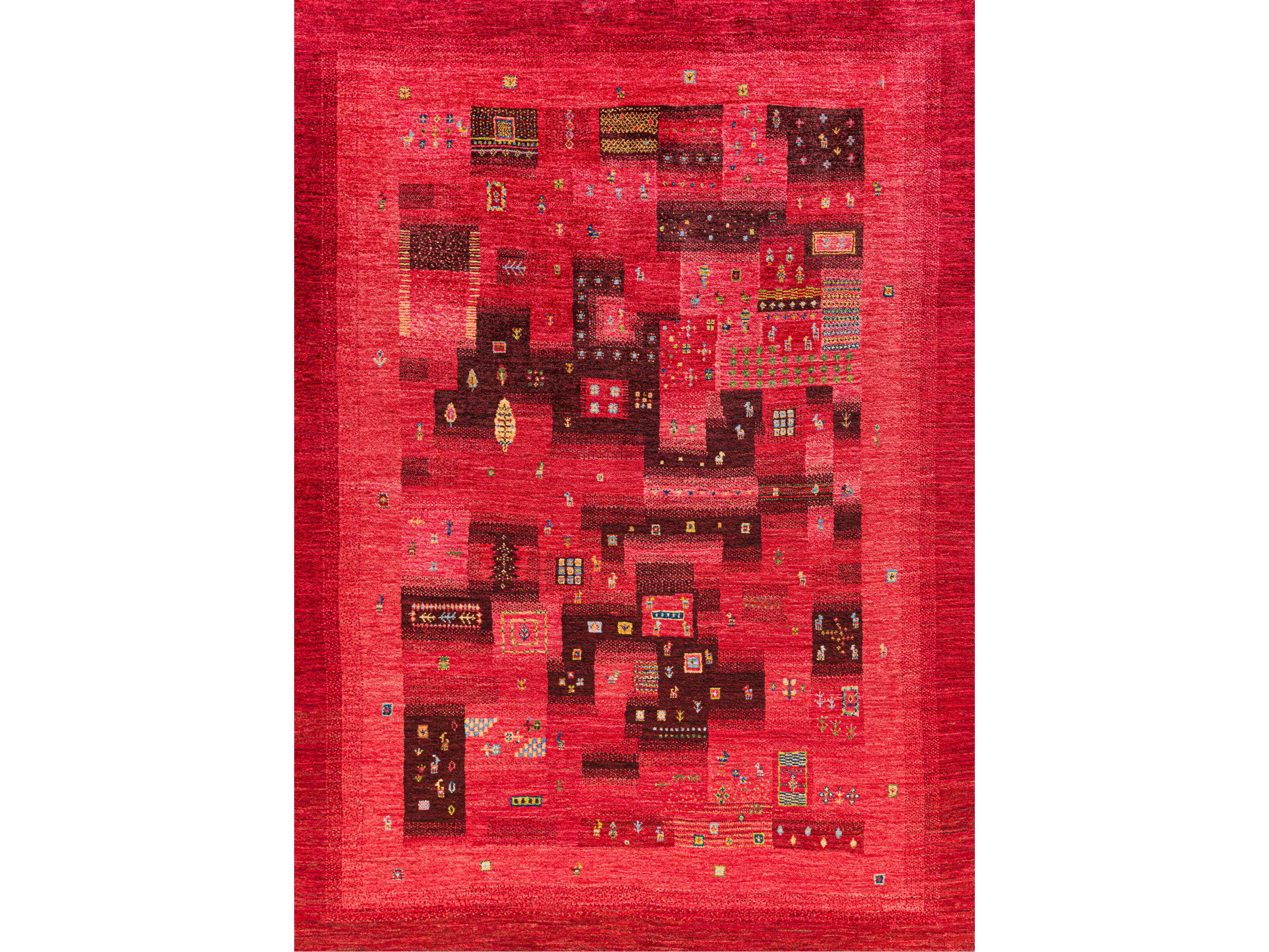 Прямоугольный шерстяной ковер Zollanvari Gabbehs Geometric ARCH-00092676 - Вид №1