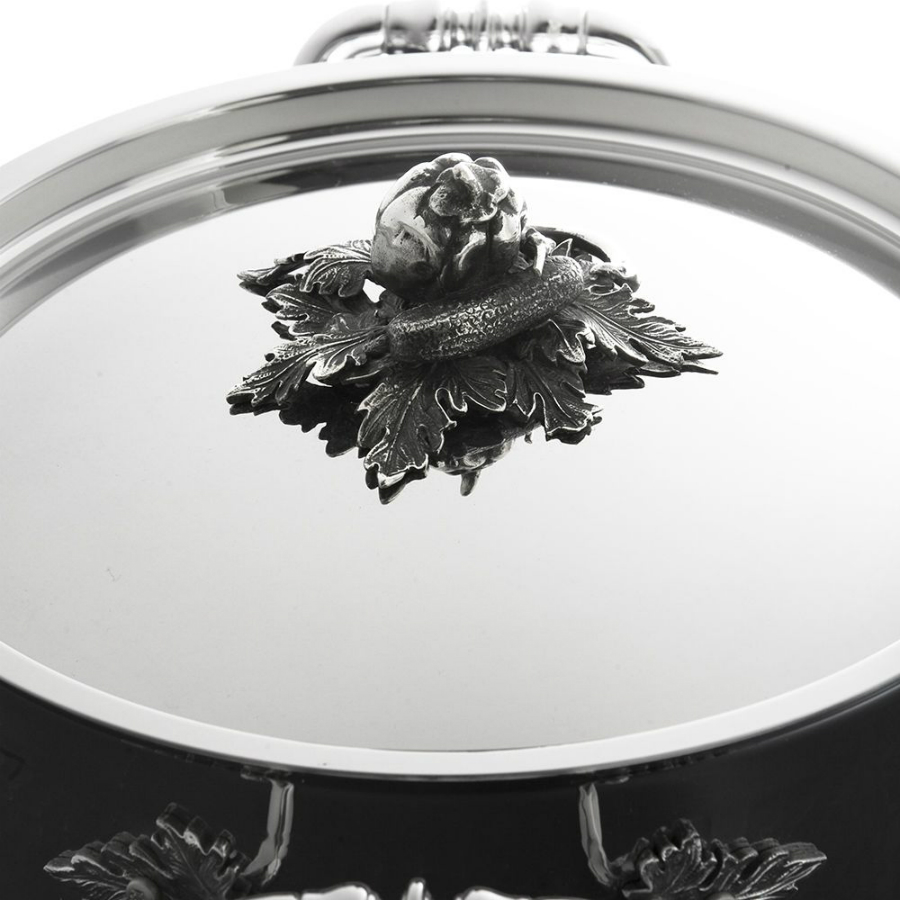 Кастрюля низкая Opus Prima OPA2609X, с крышкой, нержавеющая сталь, Ø26 см, 5 л Ruffoni H26RUFFONI - Вид №10