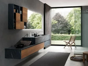 Archeda Тумба под умывальник подвесная двойная Tulle