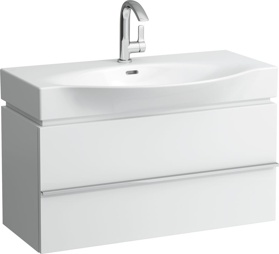 H4012520754631 Шкафчик под раковину с сифоном, экономящим пространство, для раковин 811702, 812702, 2 выдвижных ящика LAUFEN PRO