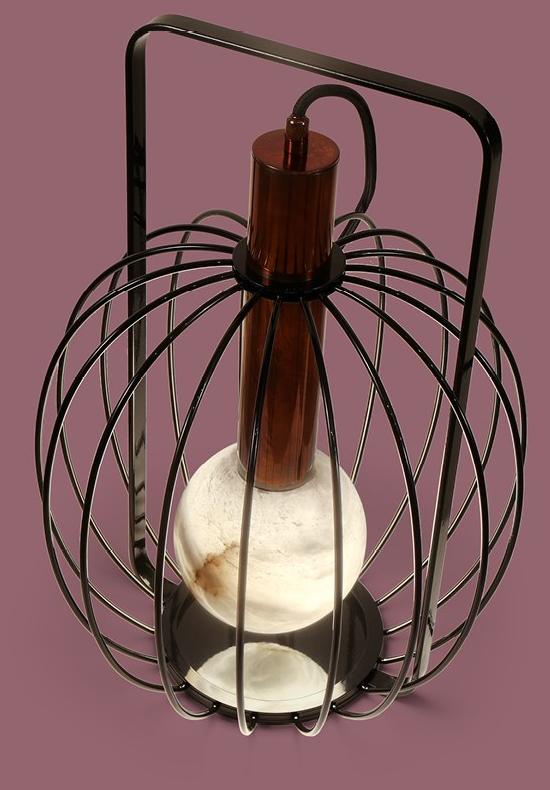 Borzalino Настольная лампа из металла Lira sun-id-1498374 - Вид №1