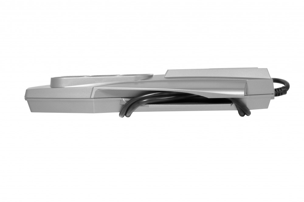 Pilot X-Pro Surge protector 1.8m, 6 outlets, microprocessor, white ZIS Santreyd  - Вид №2