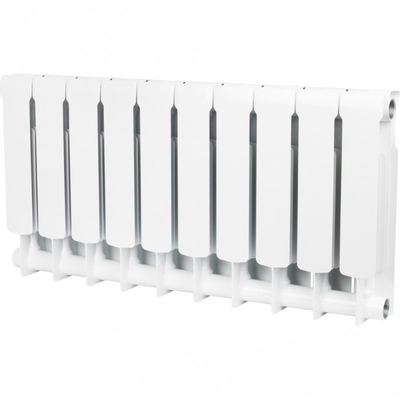 Радиатор STOUT Space 10 секций биметаллический секционный, высота 350мм SRB0310035010 - Вид №1