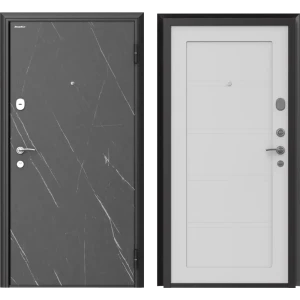 Дверь входная металлическая Премиум New 98x205 см правая серый силк маус 88483554 STLM-2165770