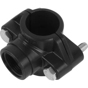 Седелка-переходник ПОЛИТЭК 32 мм с резьбой для водопровода 15460907