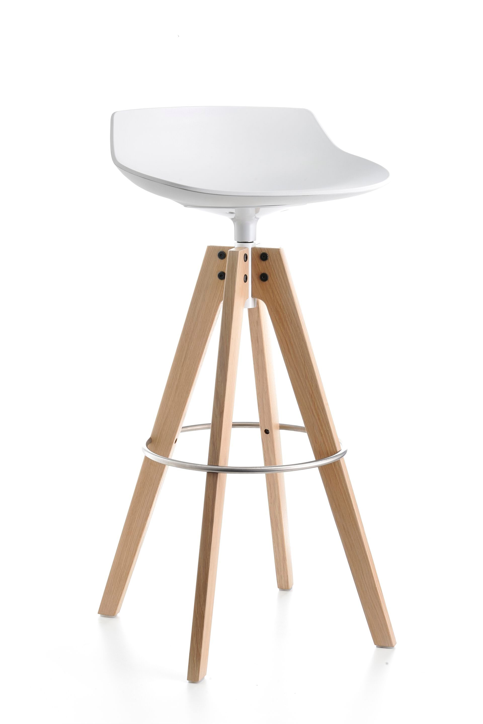 Высокий поворотный стул на насесте MDF Italia ARCH-00107732 - Вид №2