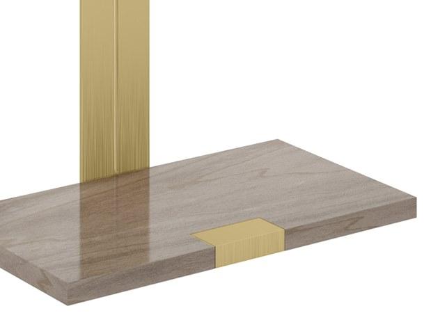 FRATO Сервисный столик из дерева и латуни  Ffu260004aad  - Вид №2