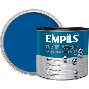 Грунт-эмаль по ржавчине 3в1 Empils PL гладкая цвет синий 2.7 кг 84434184 STLM-2170880