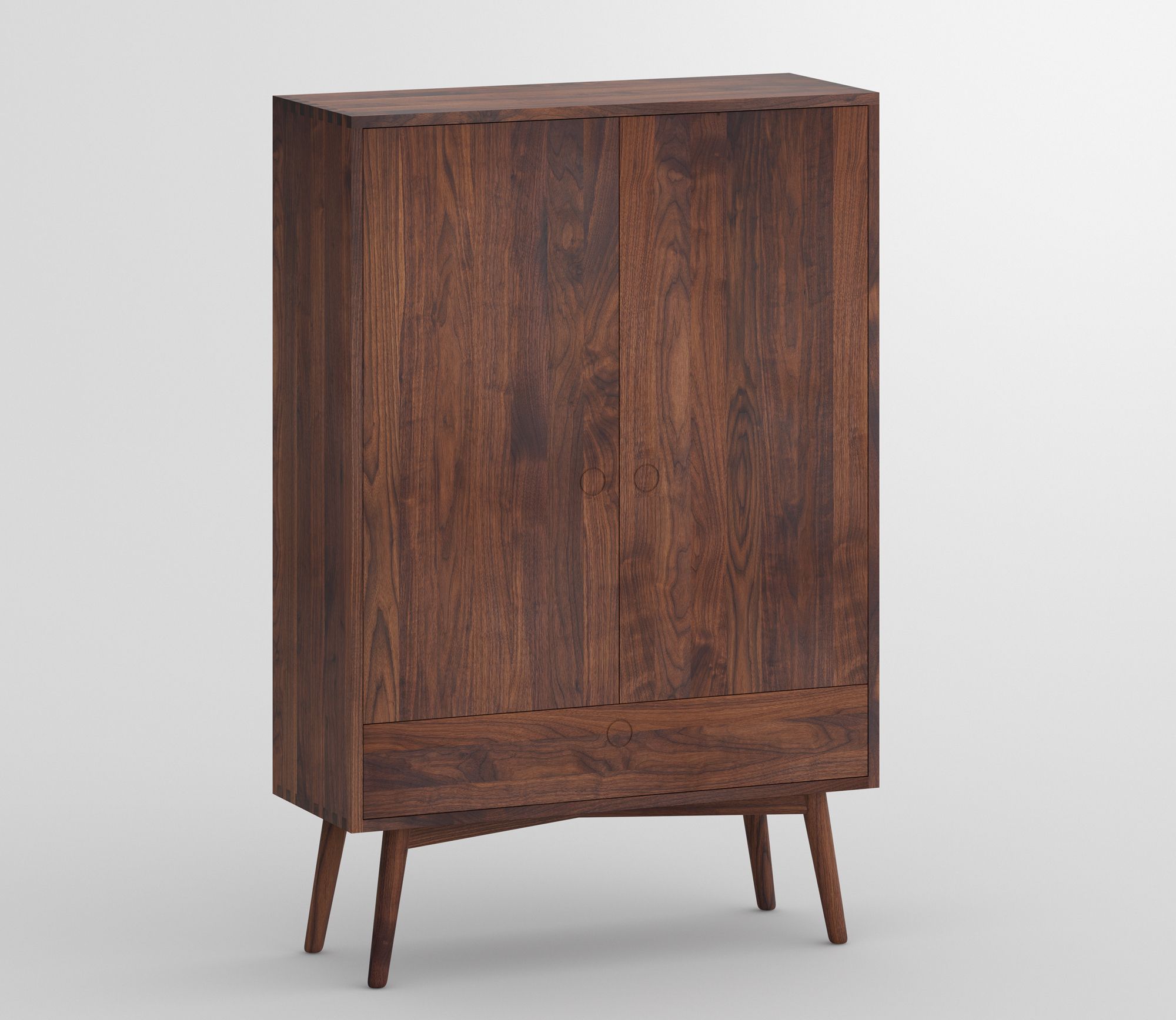 Шкаф из массива дерева с распашными дверцами Vitamin Design Ambio ARCH-00139109