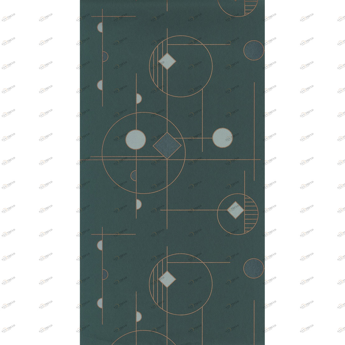 Рулон обоев VISION VISI83667408. Основа нетканый материал Casadeco