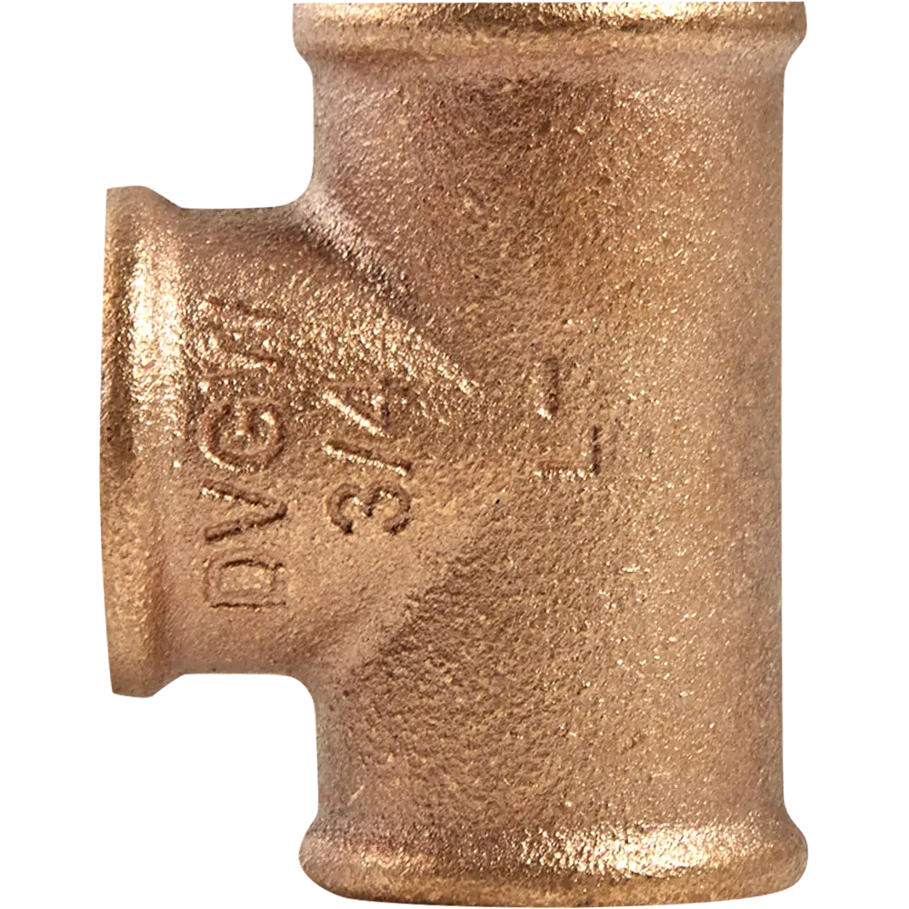 Тройник Viega 264246, внутренняя резьба, 3/4", бронза 264246 82314250 STLM-2045543  - Вид №1