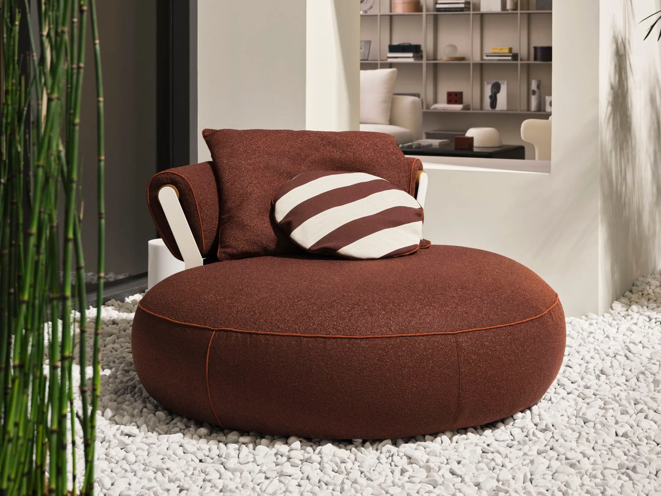 Технические ткани сад шезлонг Meridiani Vincent Open Air ARCH-00064435